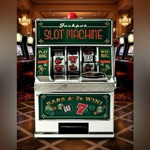 The Original Fun Workshop Mini Slot Toy Bank SM-50515 - NIB Tested